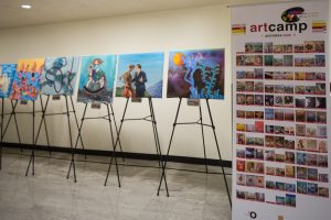 NEW YORK, NY - SEPTEMBER 21 : Opening Exhibition at the United Nations. Art Camp ÒColors for the PlanetÓ at the United Nations on September 21, 2016 in New York, VIEWpress/Maite H. Mateo